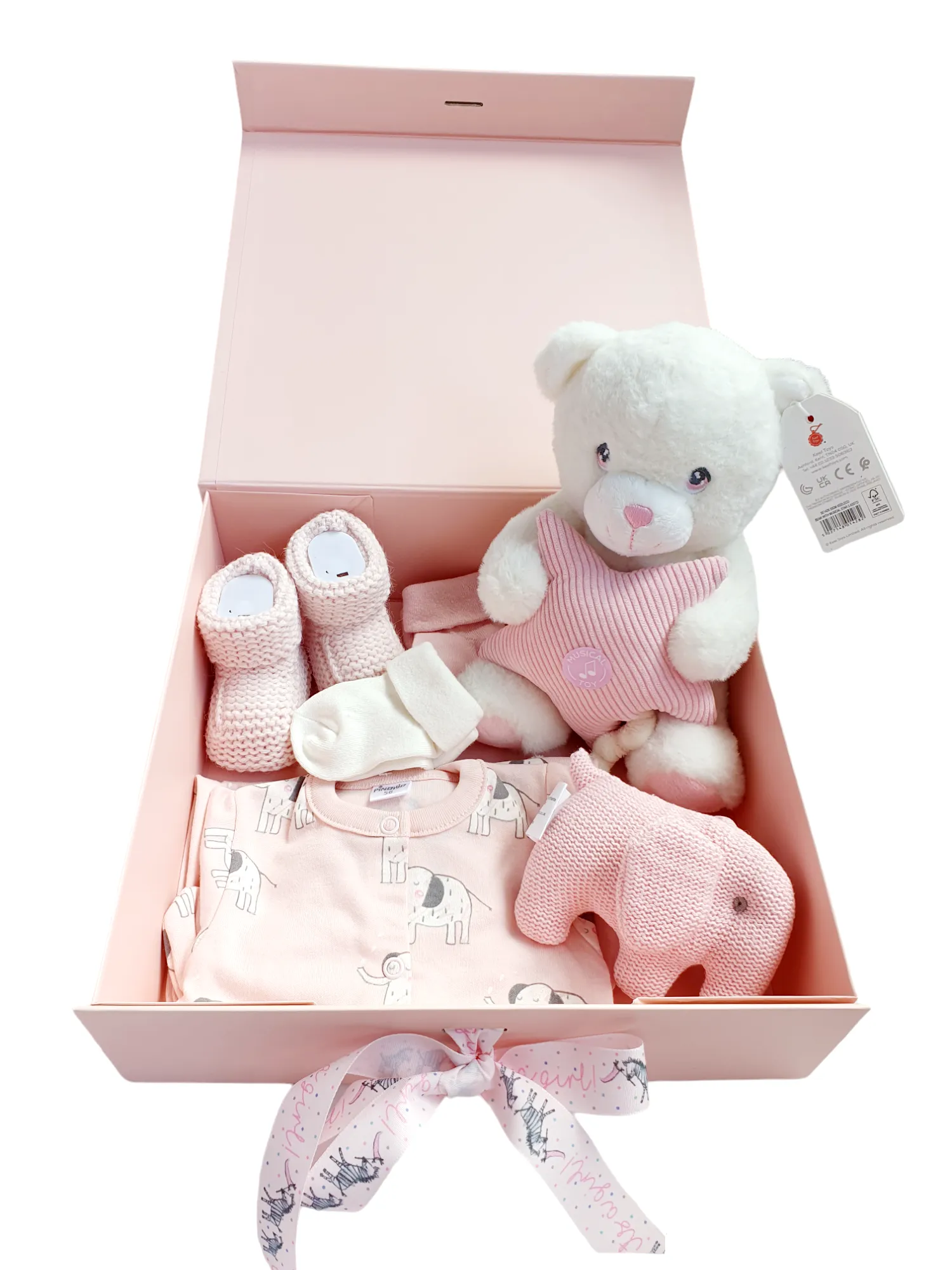 It's a Girl New Baby Gift Set Pink Boxed