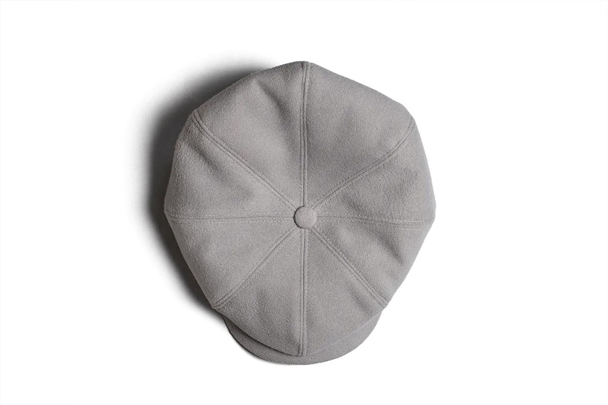 Jackson Traditional Baker Boy Hat - Light Grey