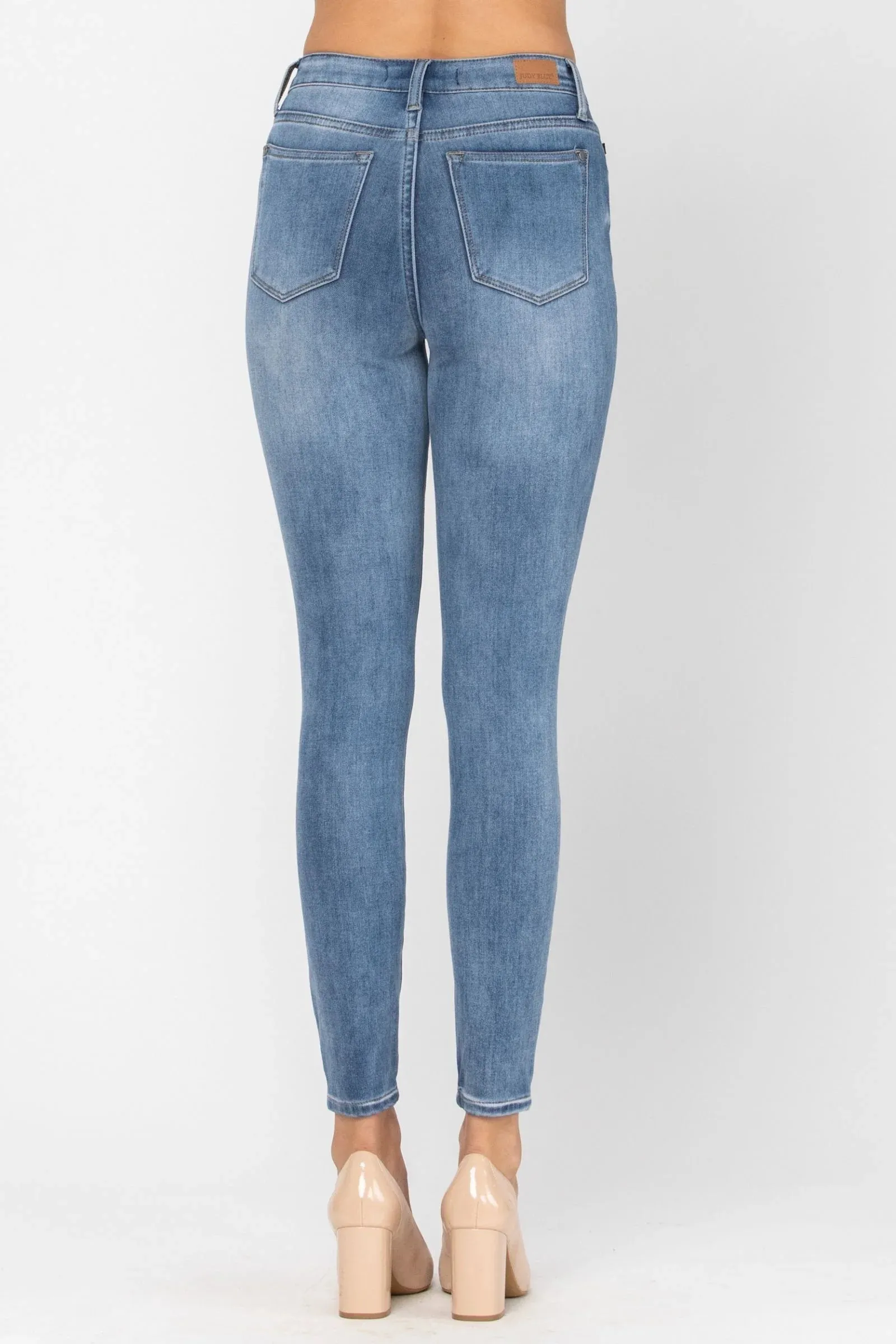 Judy Blue High Waist Thermal Skinny Denim 88206