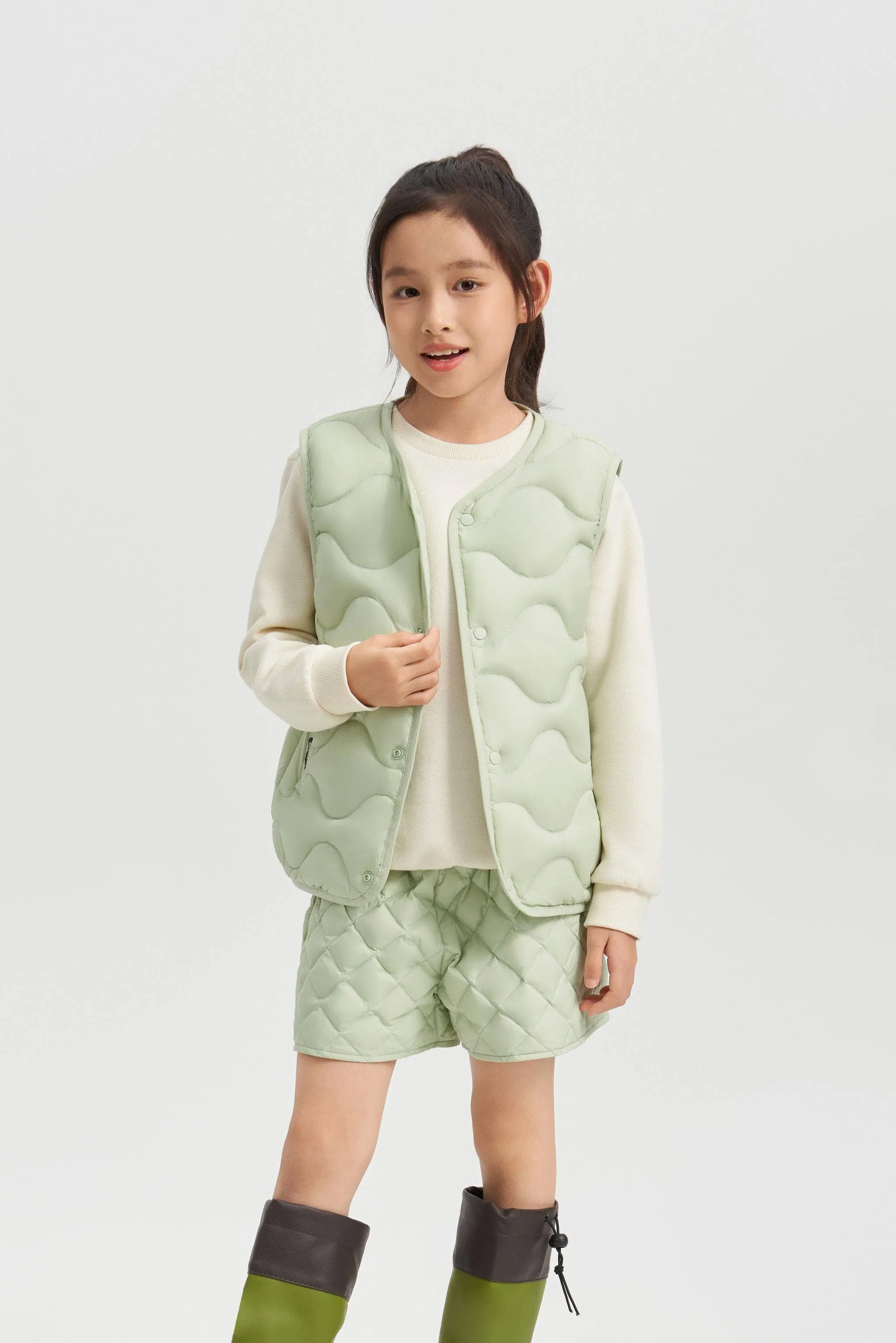 Kid's Multi-Layer System Down Gilet 5020