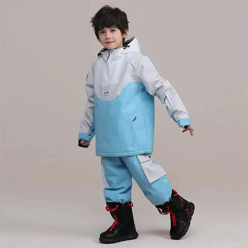 Kids Thermal Skiing Snow Jackets & Pants