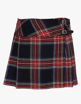 KILT OF BLACK STEWART TARTAN FOR WOMEN