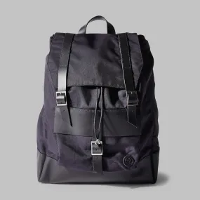 Kingsley Navy Nylon Rucksack