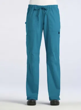 Ladies Adjustable Functional Pant by Maevn  XXS-3XL / TEAL BLUE