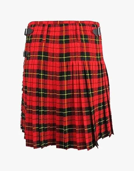 LADIES WALLACE TARTAN KILT