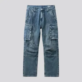 Light sanded men's jeans