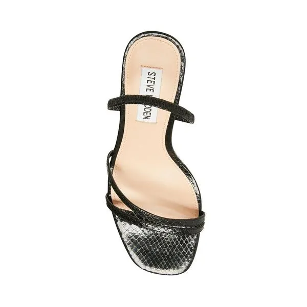 Loft Slide Sandals - Black Snake