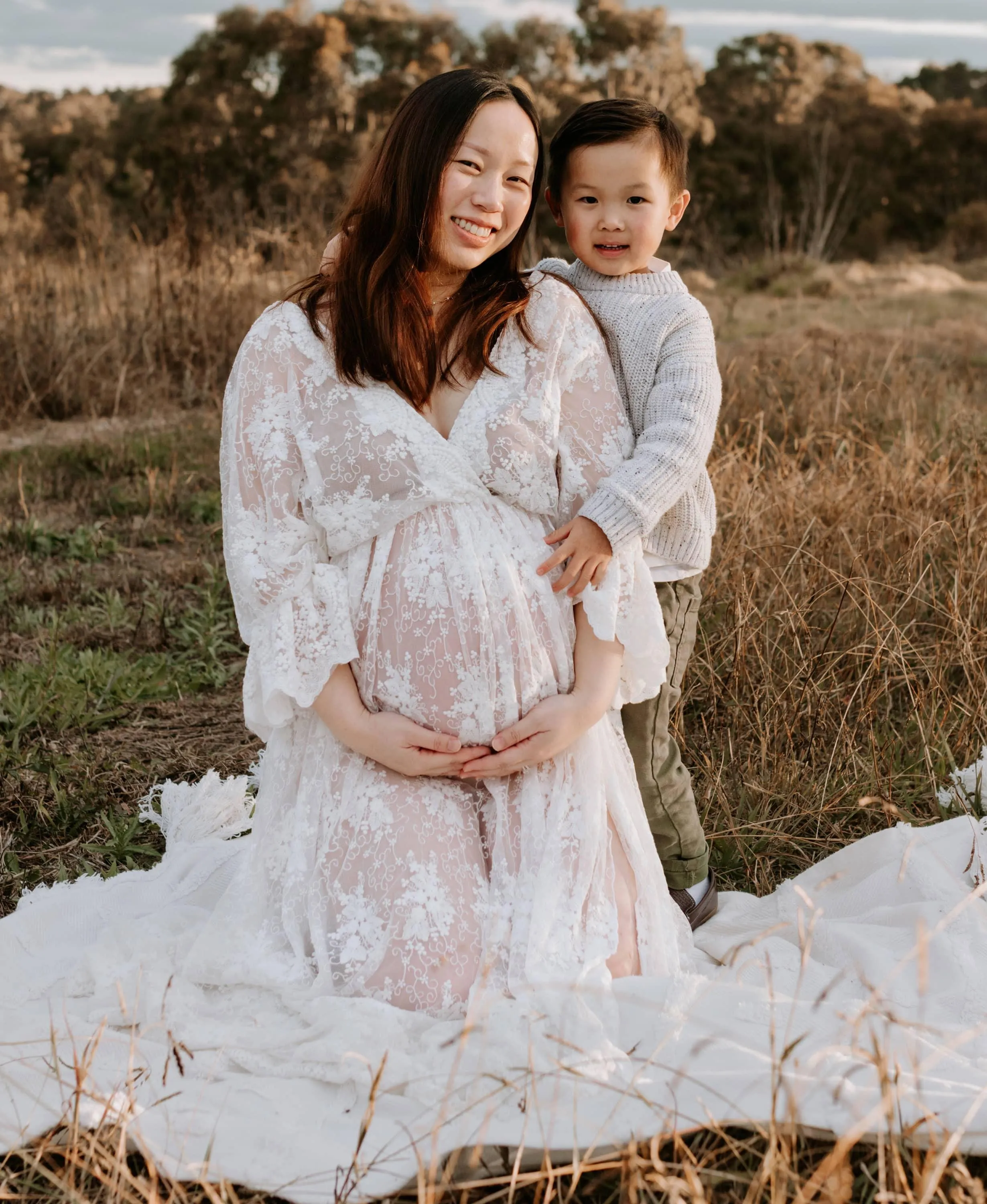 Lola Ivory Lace Maxi Dress