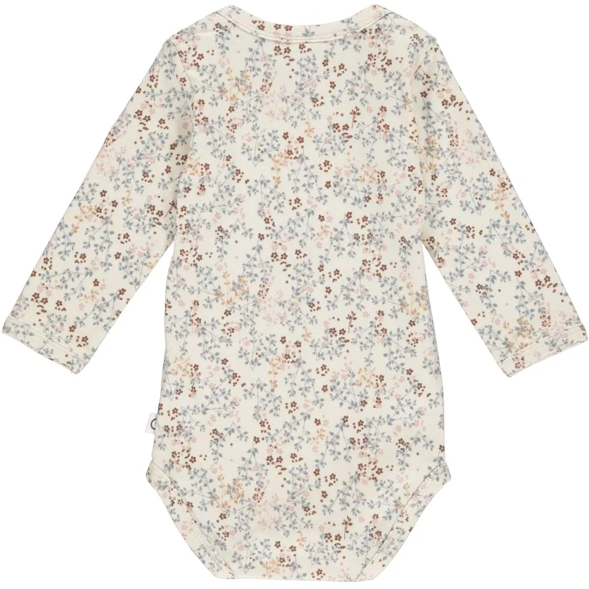 Long sleeve bodysuit- tiny floral print: Size 12-18M