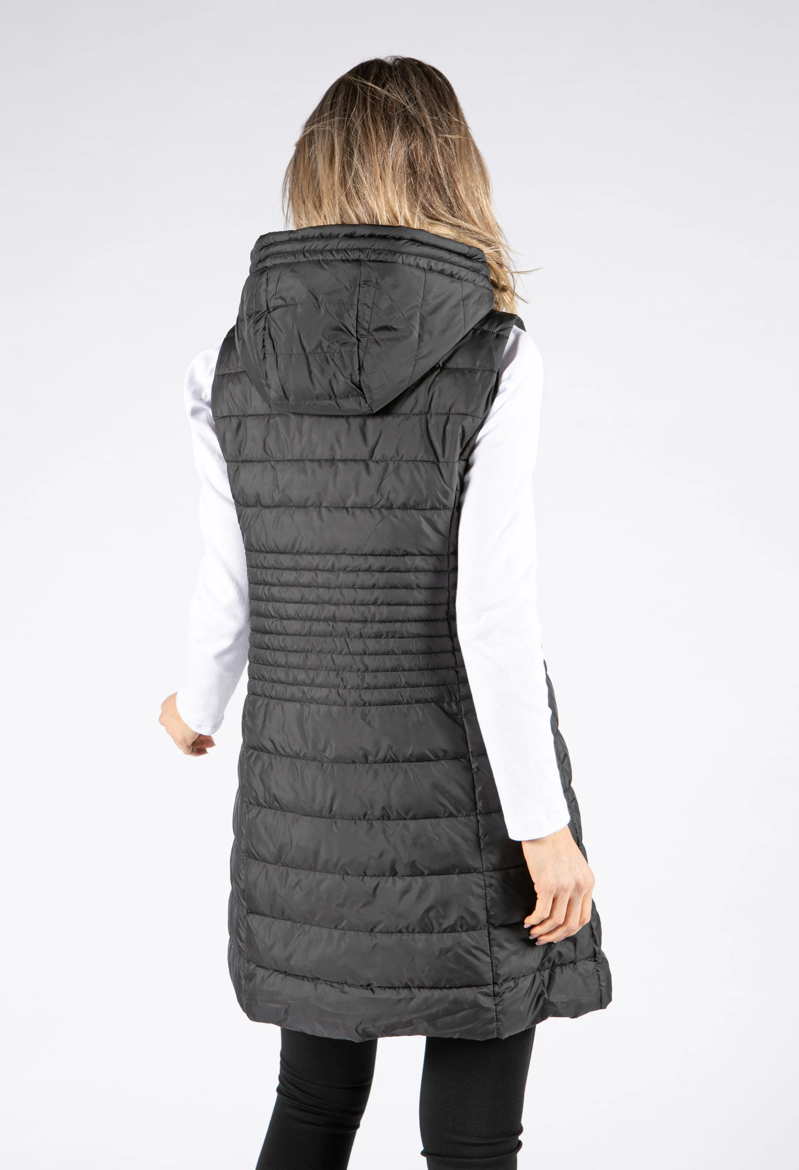 Longline Padded Gilet