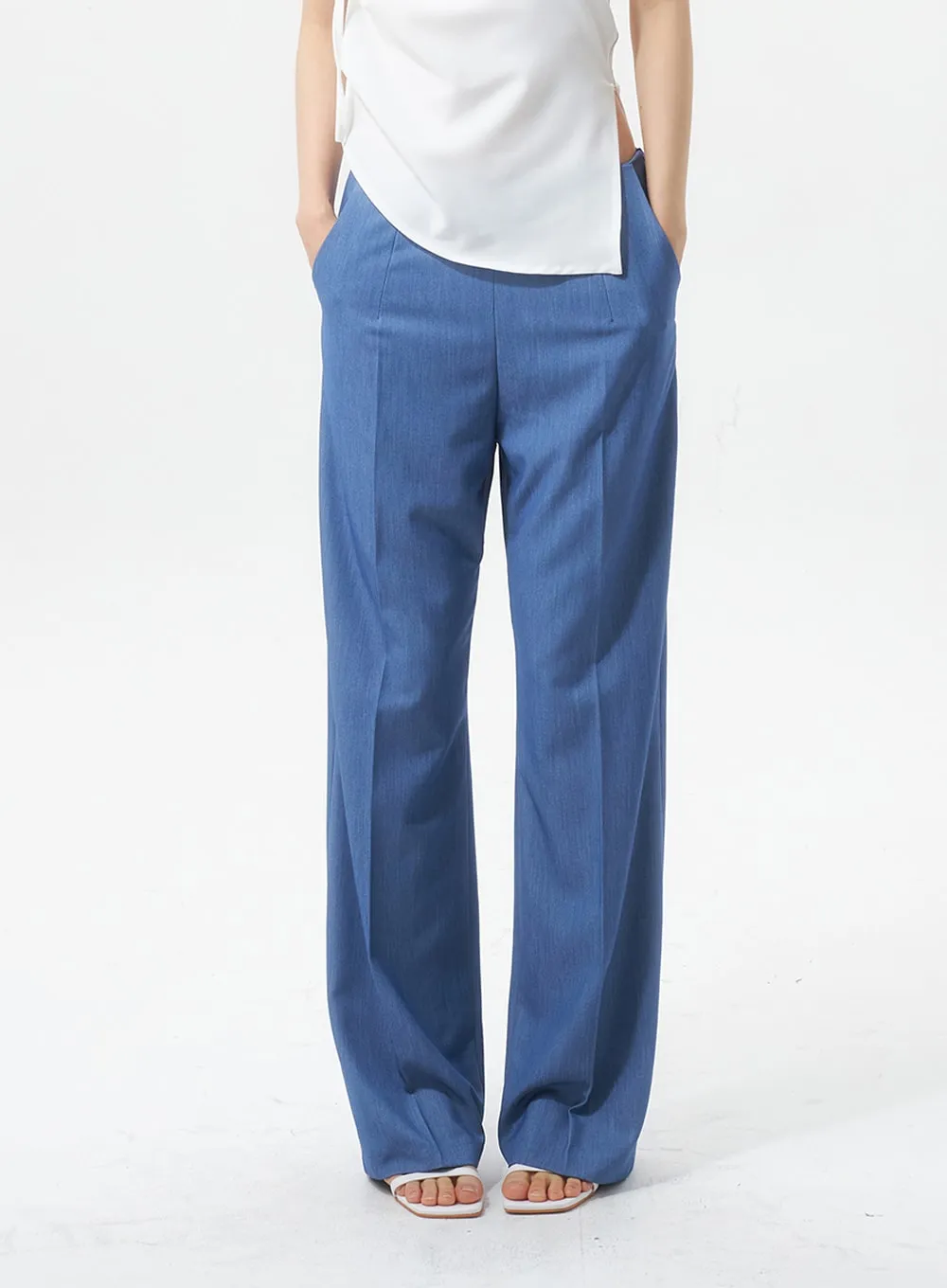 Low Rise Tailored Pants IU326