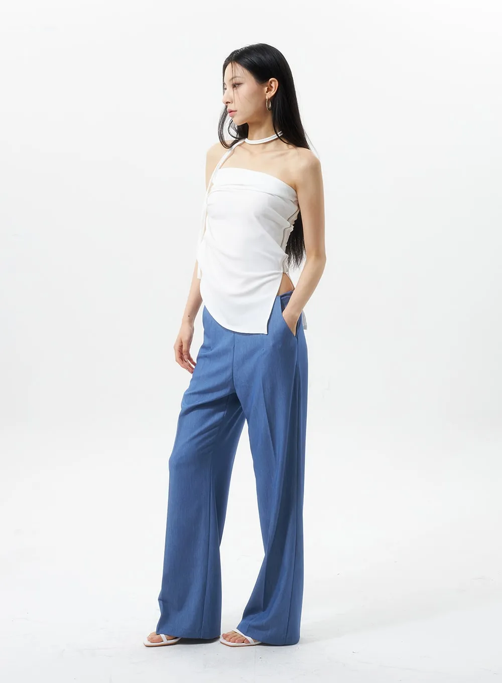 Low Rise Tailored Pants IU326