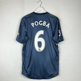 Manchester United 2018/2019 Player Issue Third Shirt - Pogba 6