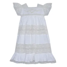 Mary Frances Dress - White