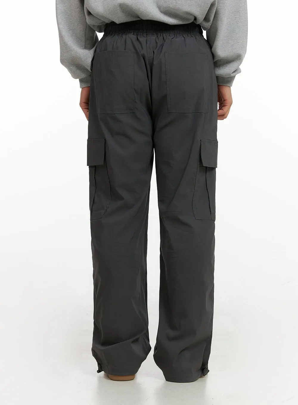 Men's Loose Fit Cargo Pants (Dark Gray) IG409