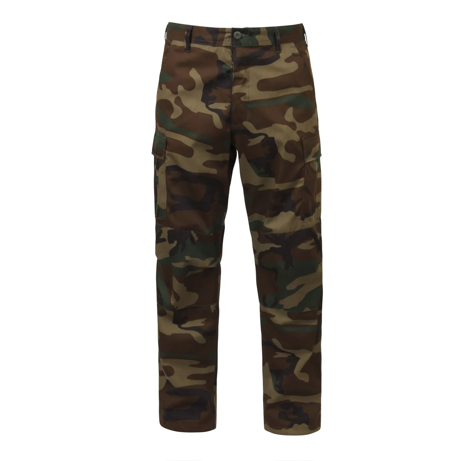 Men's Rip-Stop BDU Pant - Regular - Woodland Camo