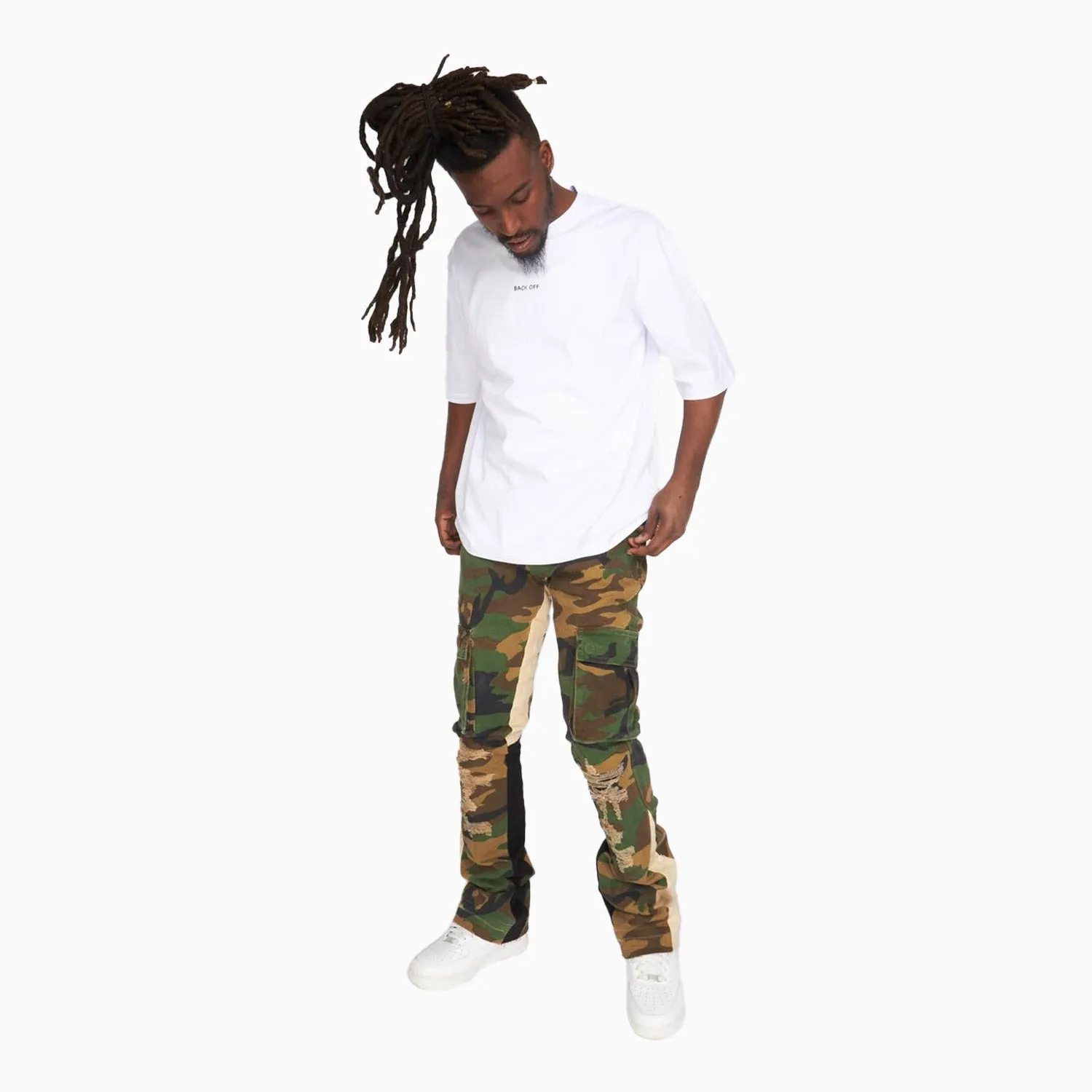 Men's Stacked Flare Cargo Pant