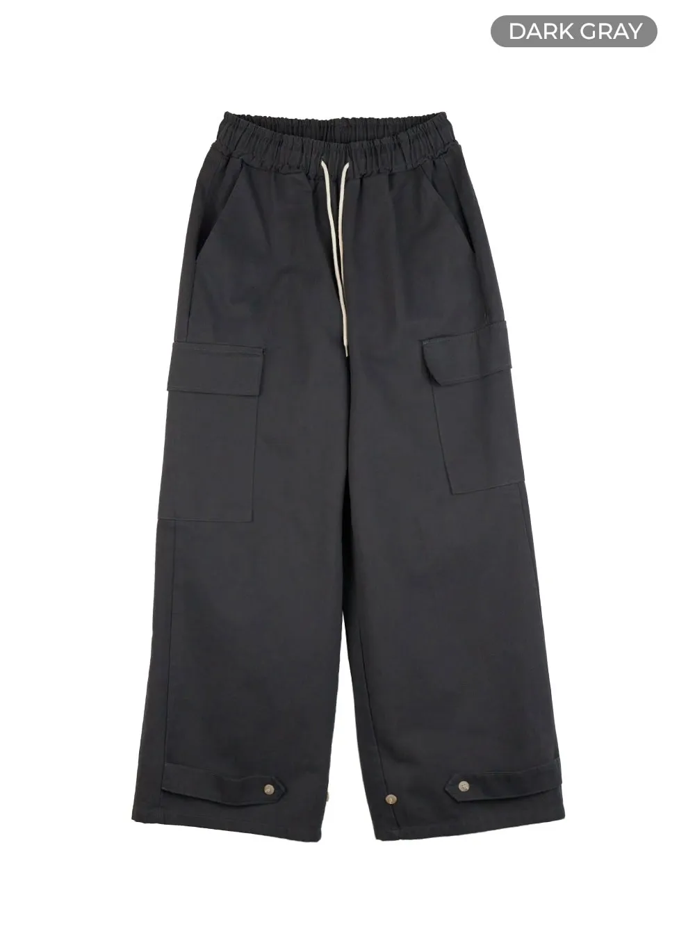 Men's Wide Fit Cargo Cotton Pants IG428