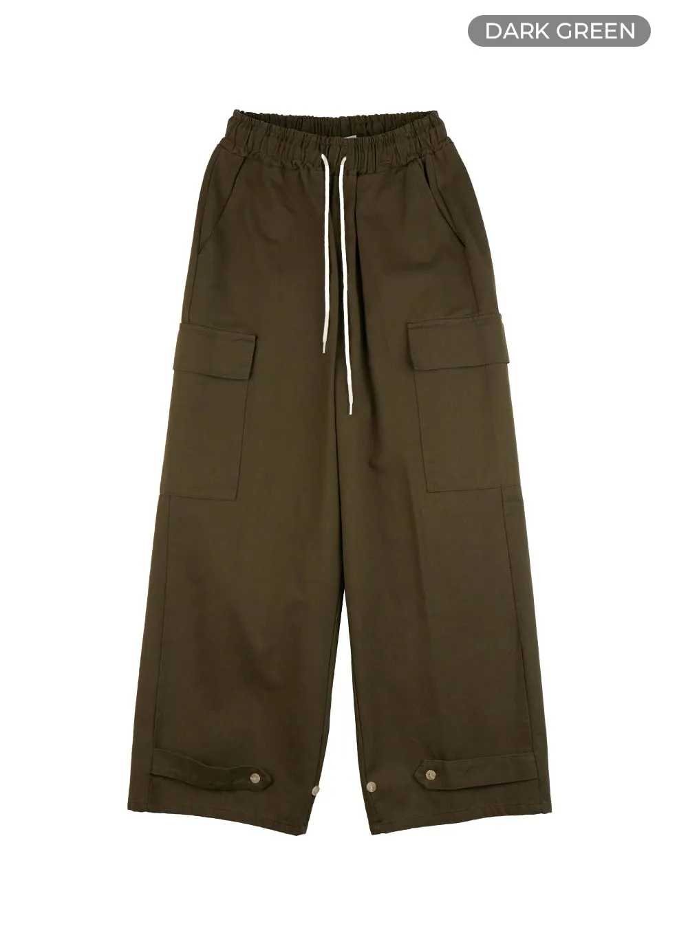 Men's Wide Fit Cargo Cotton Pants IG428