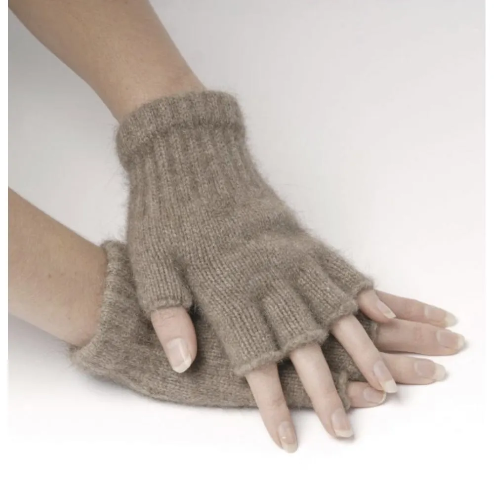 Merinosilk Fingerless Gloves