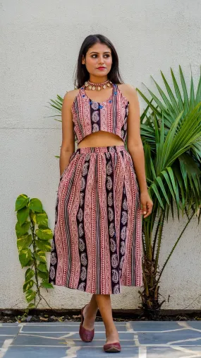 Morni skirt set