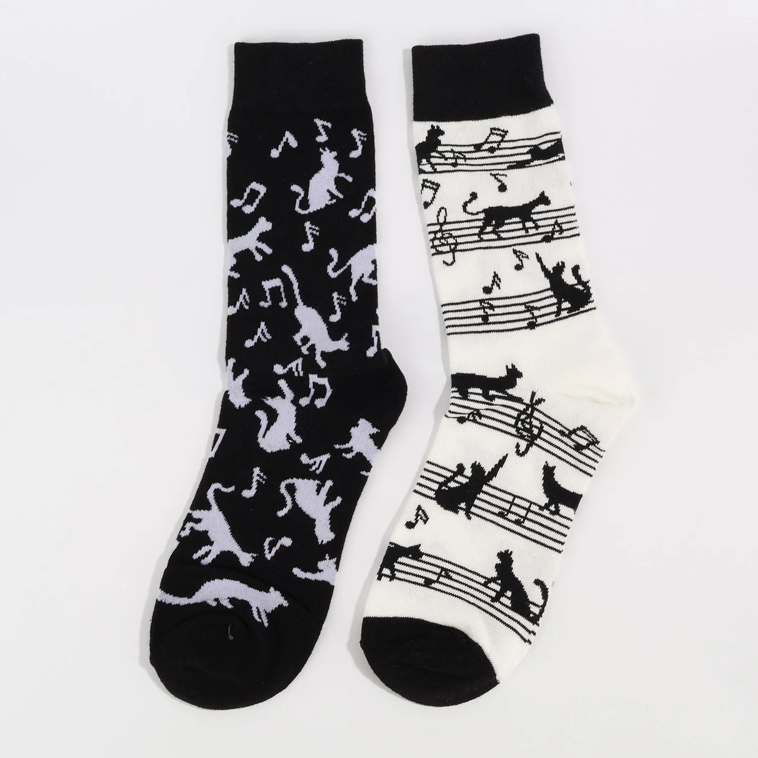 Musical Cat Socks