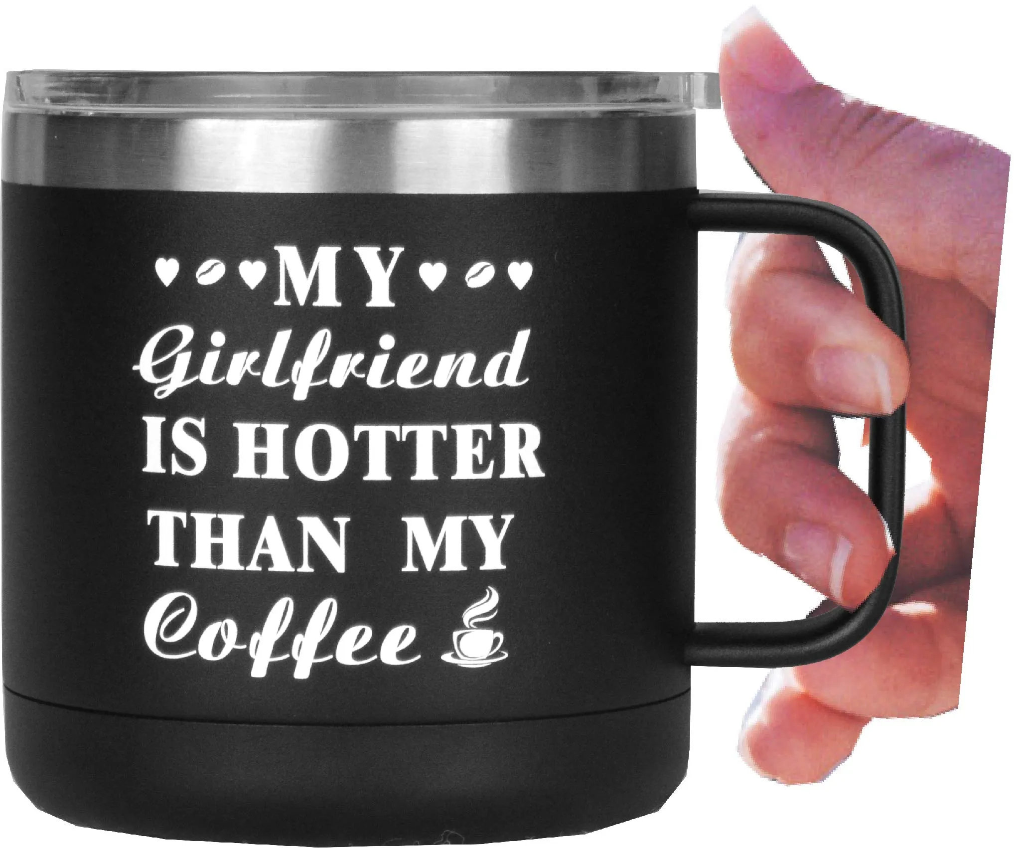 My Girlfriend is hotter than my Coffee Mug, World's Best Boyfriend Folding Pocket Knife