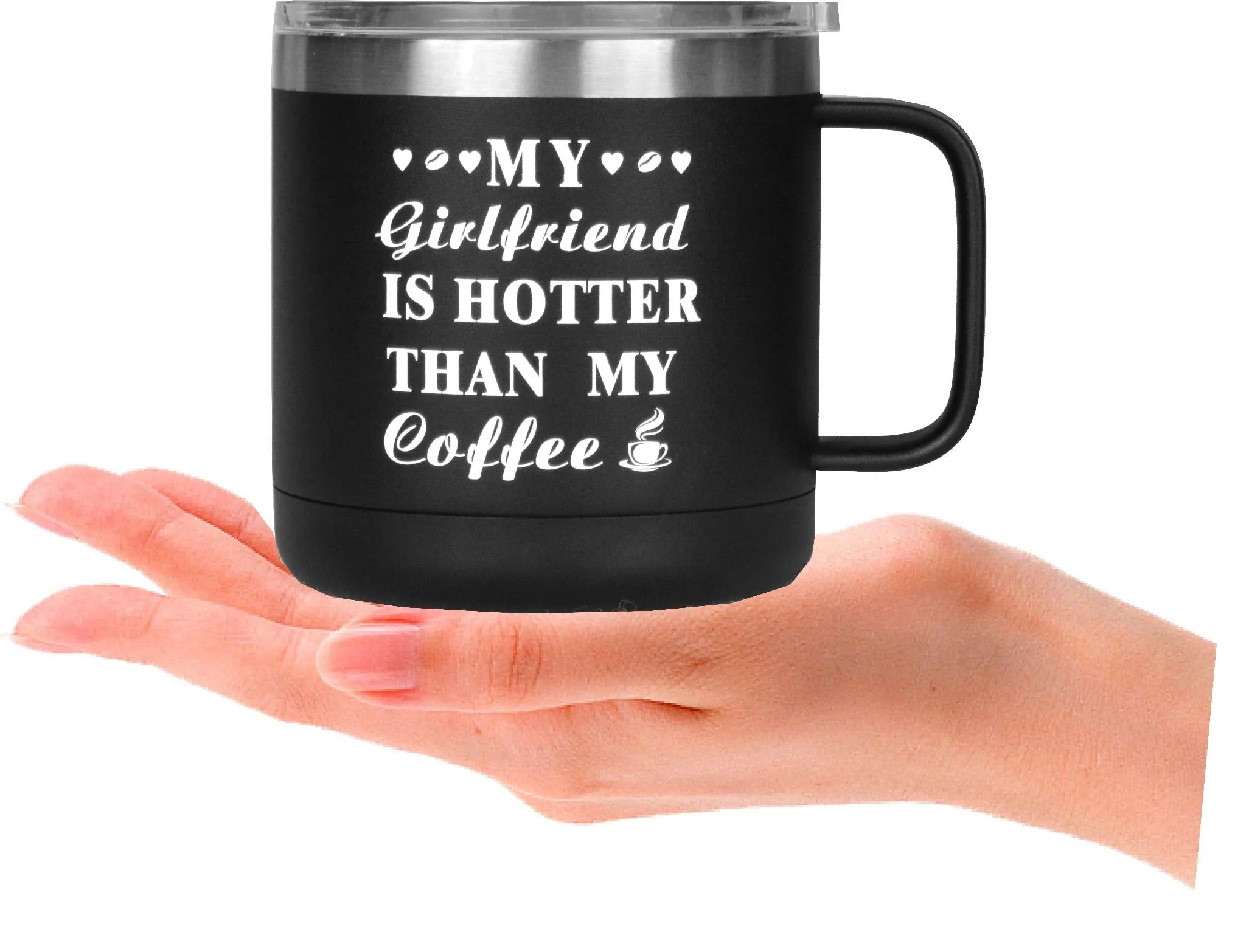 My Girlfriend is hotter than my Coffee Mug, World's Best Boyfriend Folding Pocket Knife