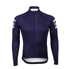 Navy Hoban Long Sleeve Winter Jersey