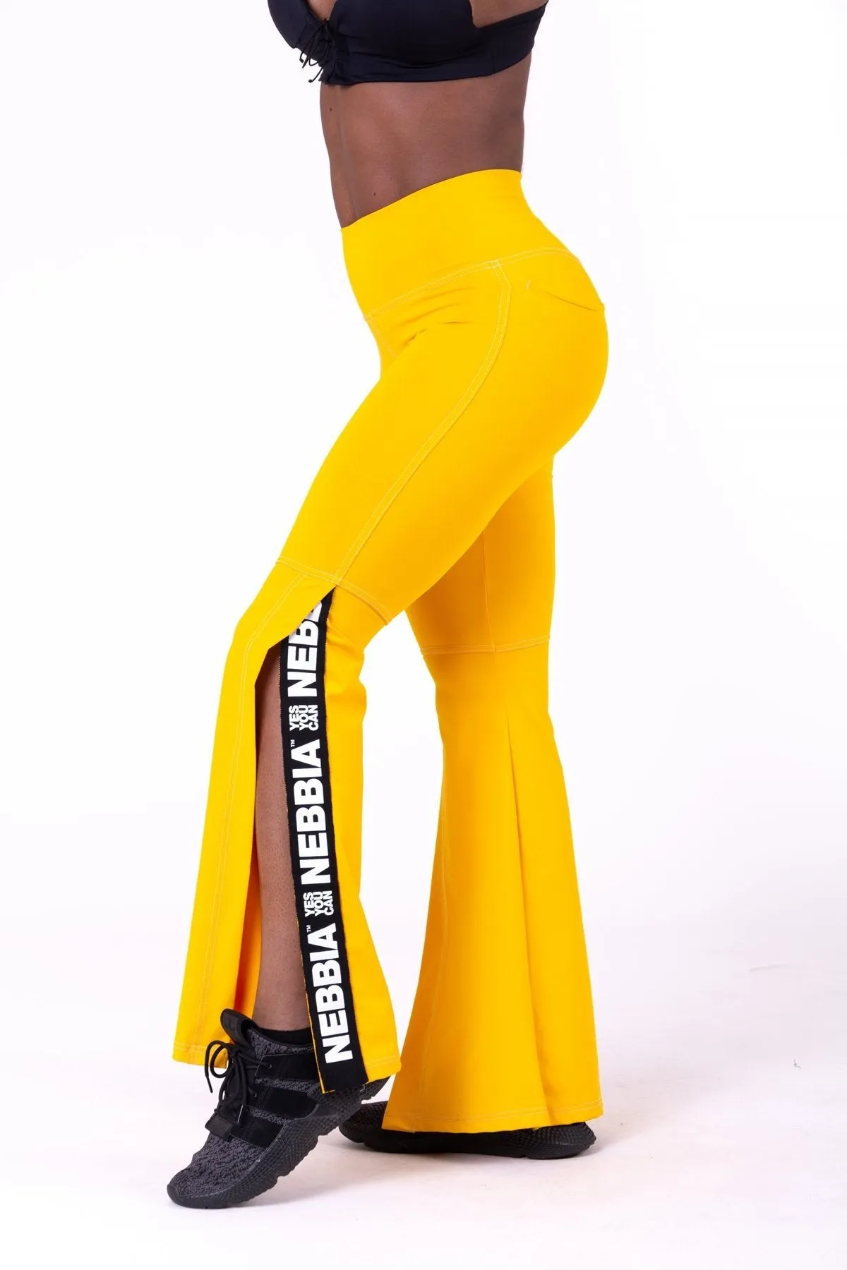 Nebbia 70s Fancy Flared Pants 667 - Yellow