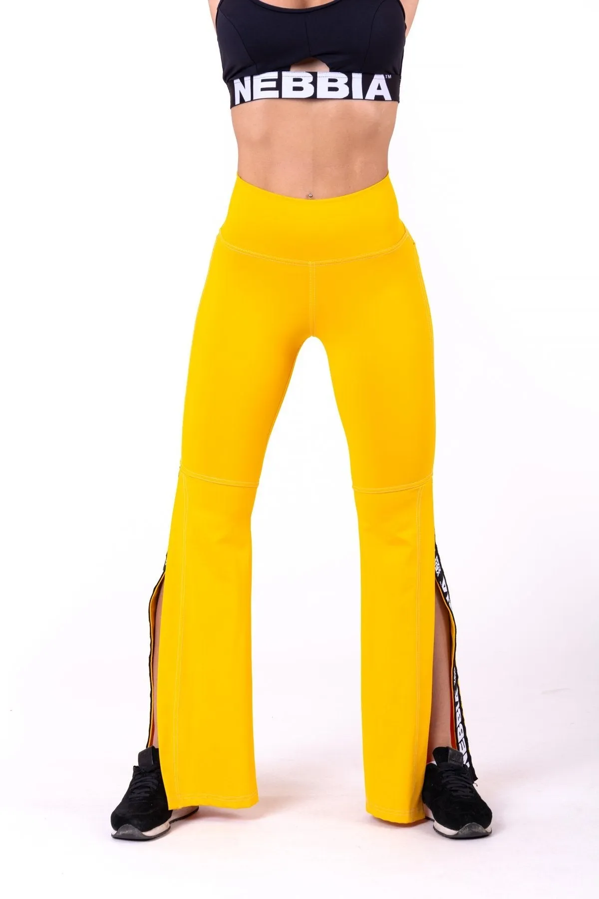 Nebbia 70s Fancy Flared Pants 667 - Yellow