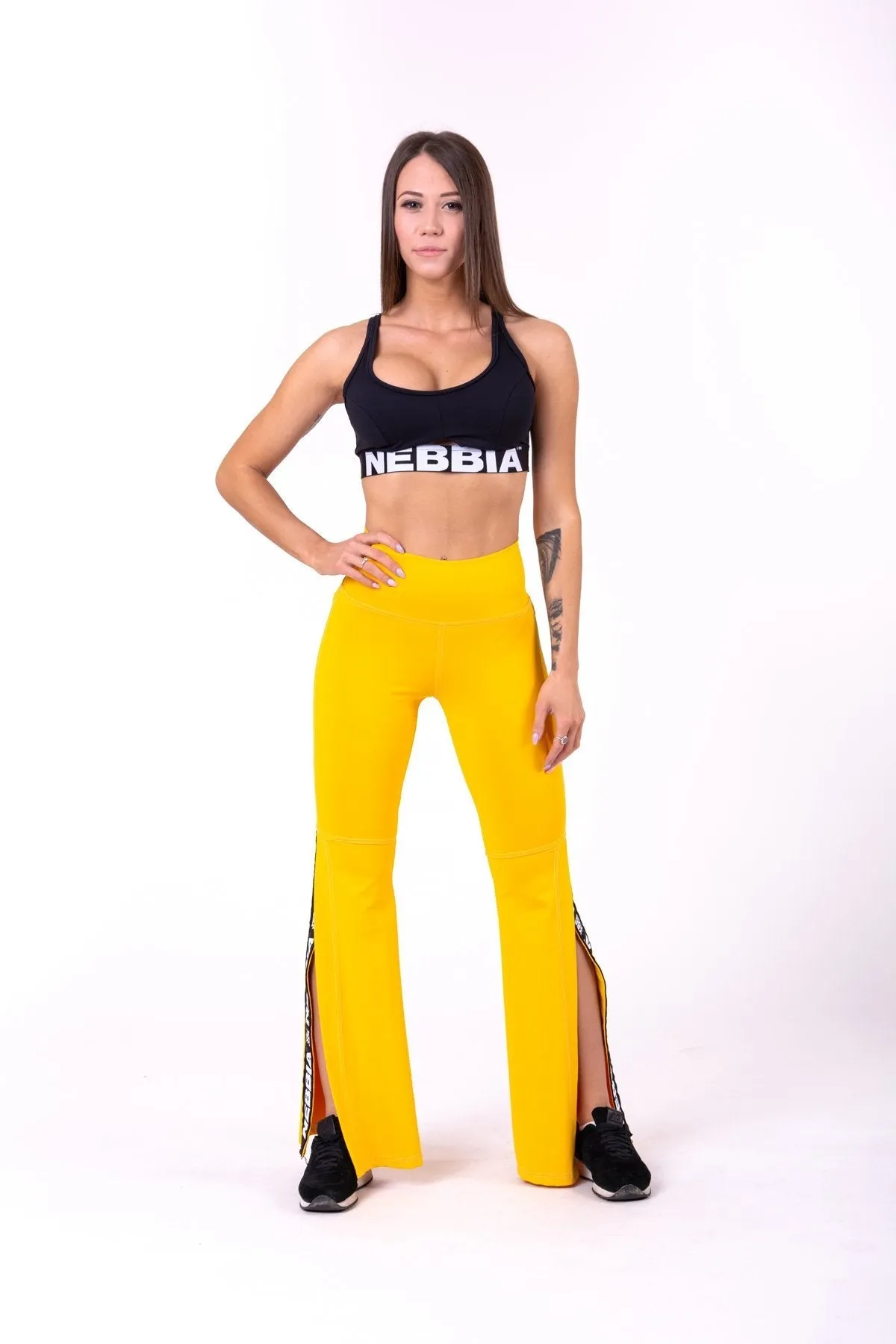 Nebbia 70s Fancy Flared Pants 667 - Yellow