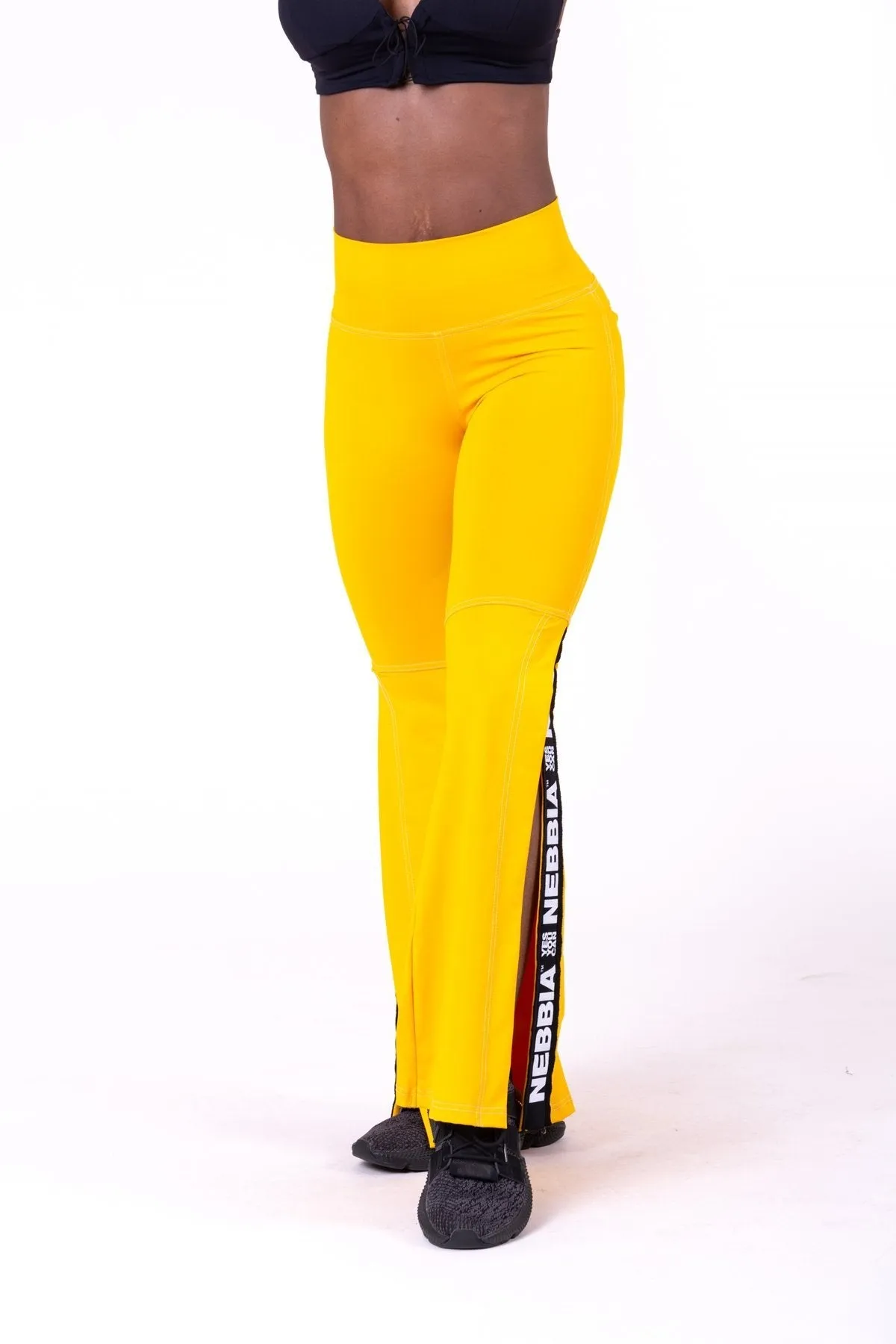 Nebbia 70s Fancy Flared Pants 667 - Yellow