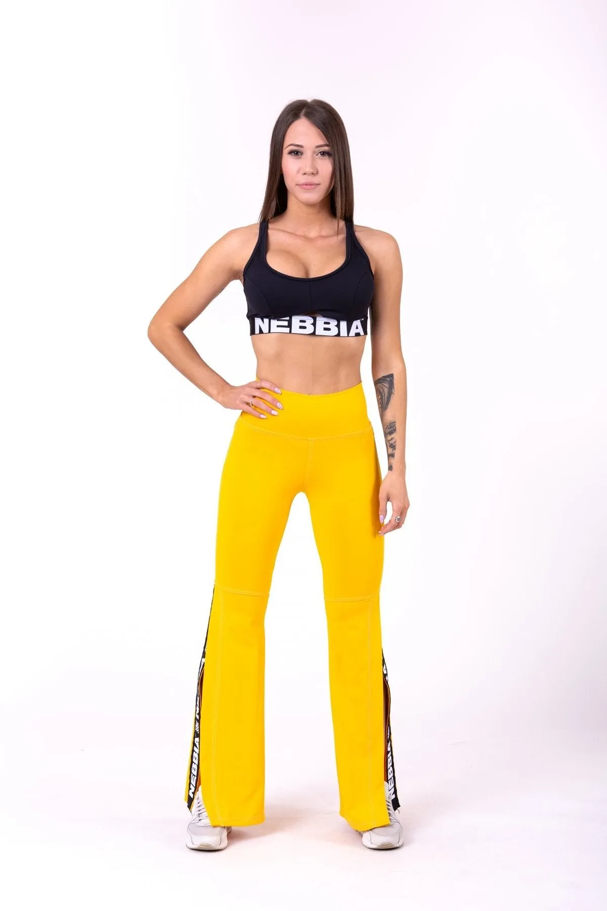 Nebbia 70s Fancy Flared Pants 667 - Yellow