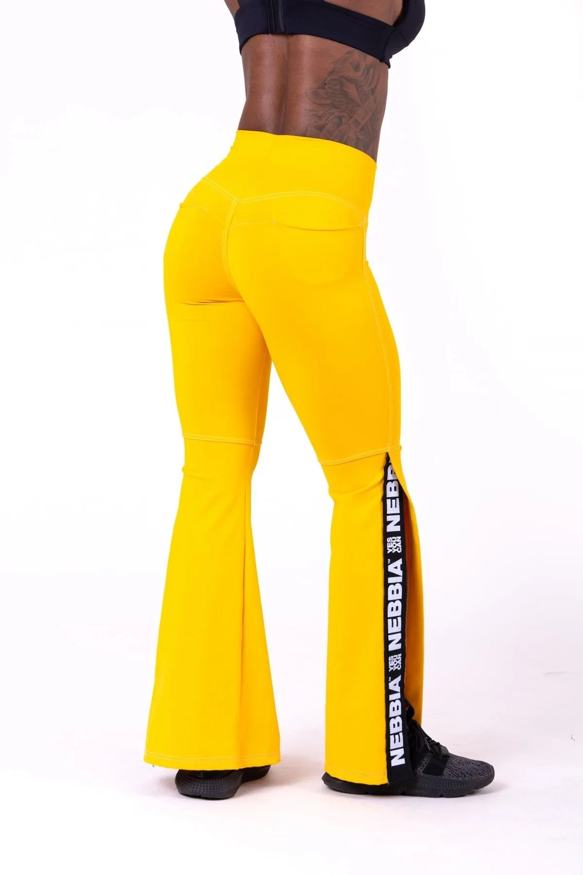 Nebbia 70s Fancy Flared Pants 667 - Yellow