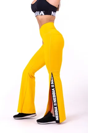 Nebbia 70s Fancy Flared Pants 667 - Yellow