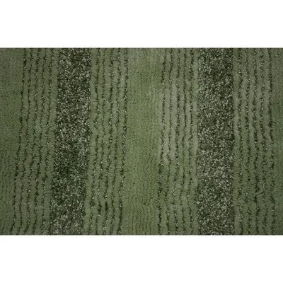 New - 22"x60" Essence Nylon Washable Bath Runner Deep Fern - Garland