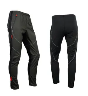 New Santic Men' Thermal Fleece Winter Windproof Cycling Pants Bike/Bicycle Sports Outdoor Trousers C4007