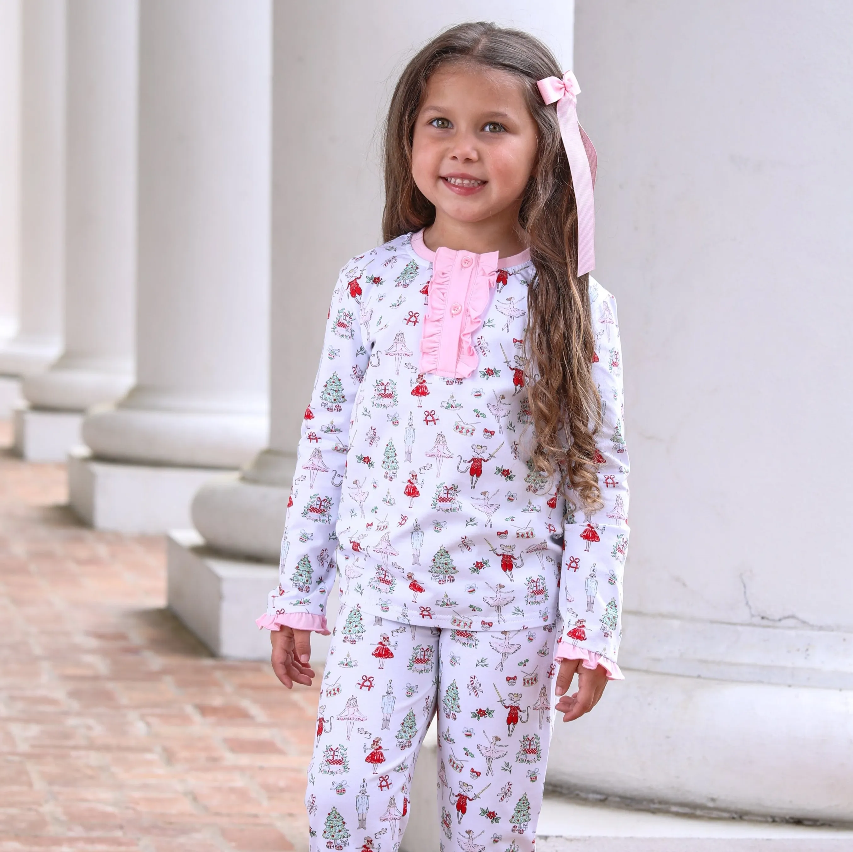 Nutcracker Ballet Ruffle Pants Set