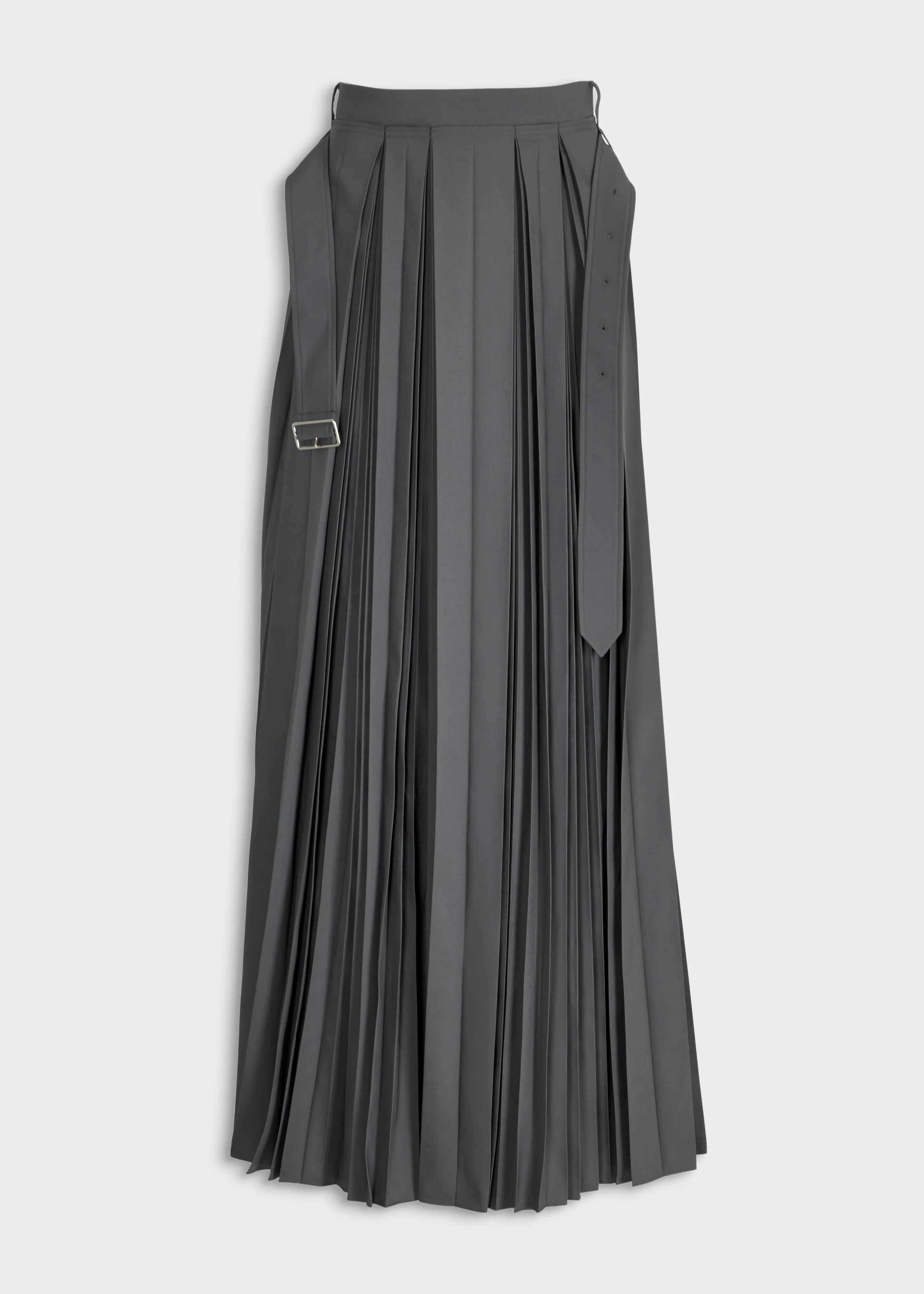 PD MAXI PLEATED SKIRT