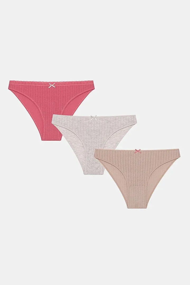 Penti Pack Of Three Multi Color Slip