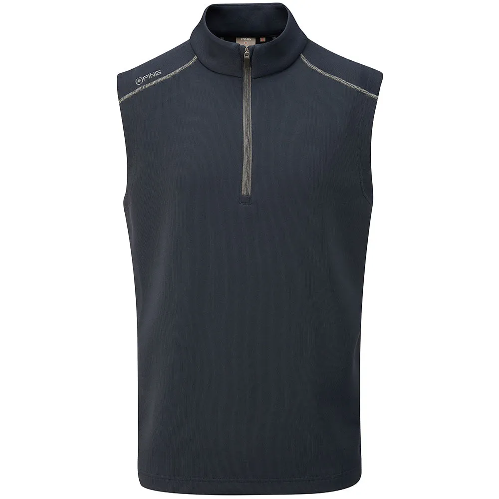 Ping Ramsey 1/2 Zip Gilet - Navy