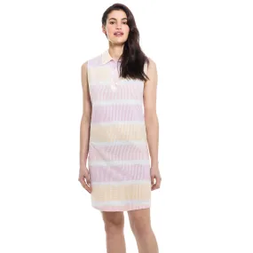 Pink Combo Striped Dress