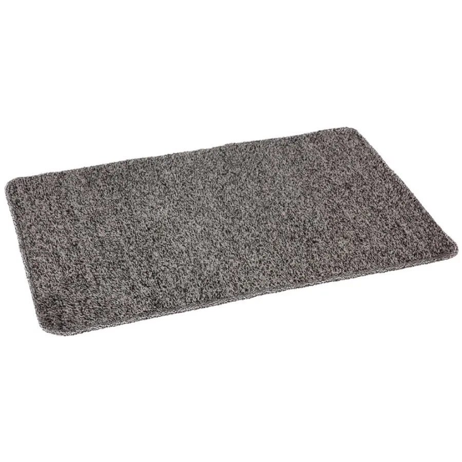 Polycot Grey Non Slip Kitchen Mat