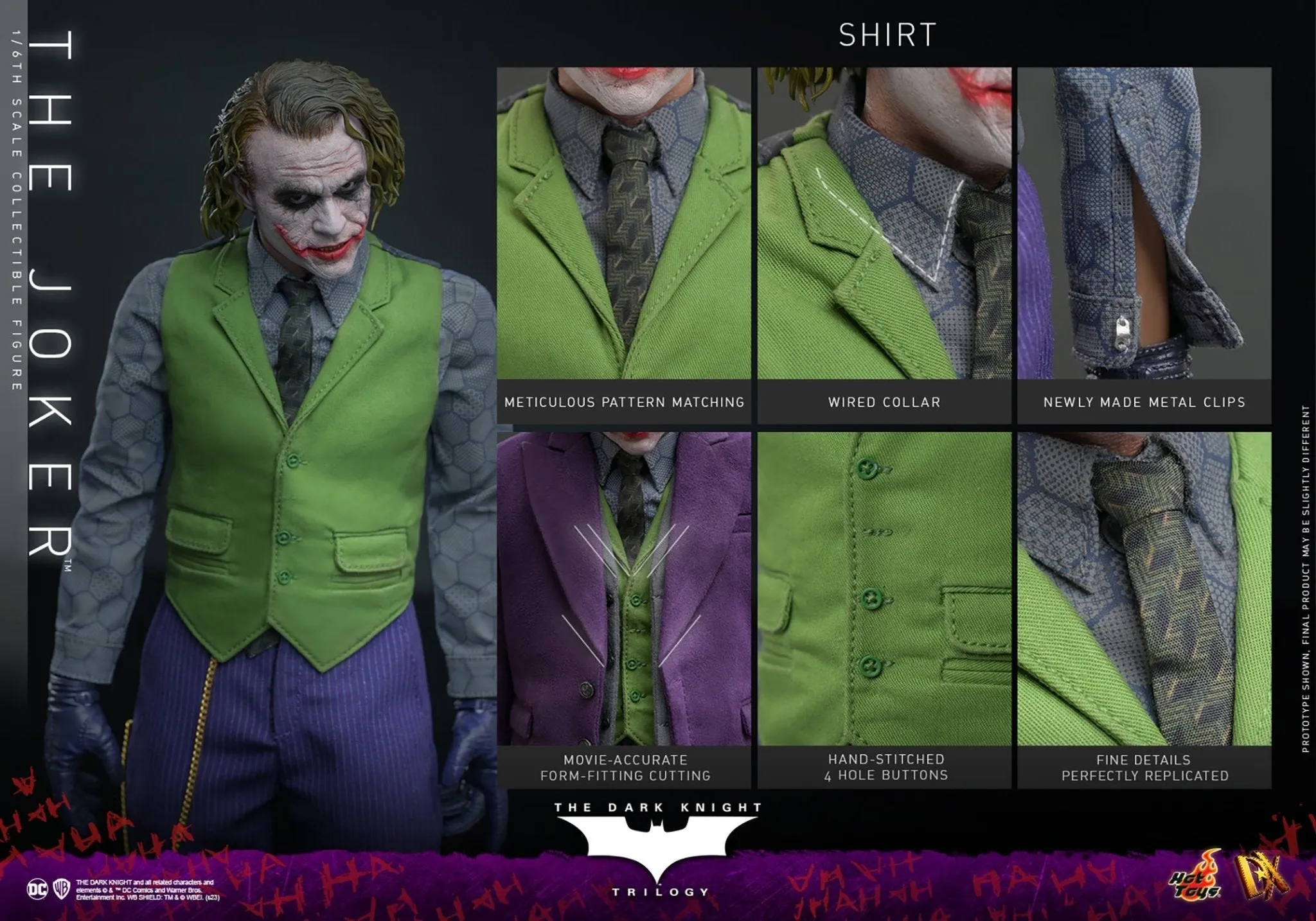 PRE-ORDER: Hot Toys The Dark Knight Trilogy The Joker Sixth Scale Figure