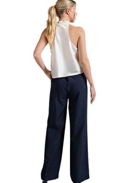 Relaxed straight pants