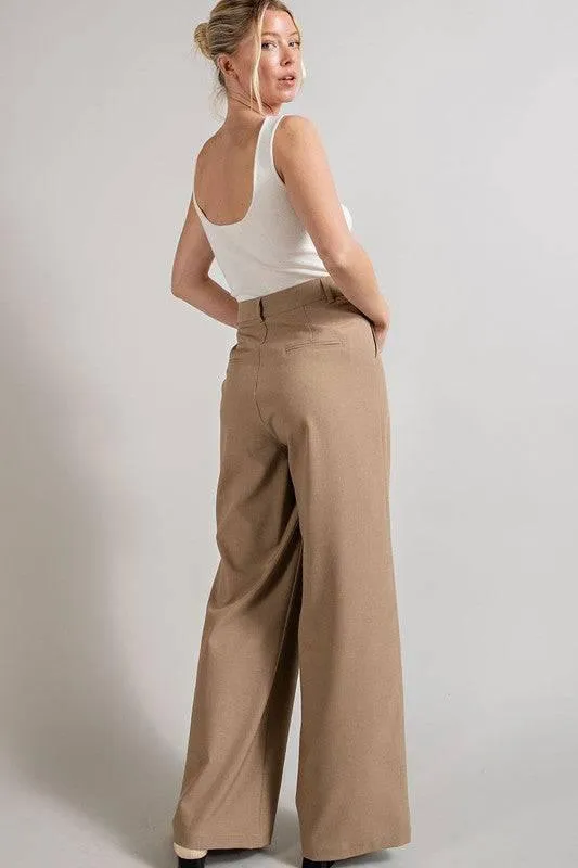 Relaxed straight pants