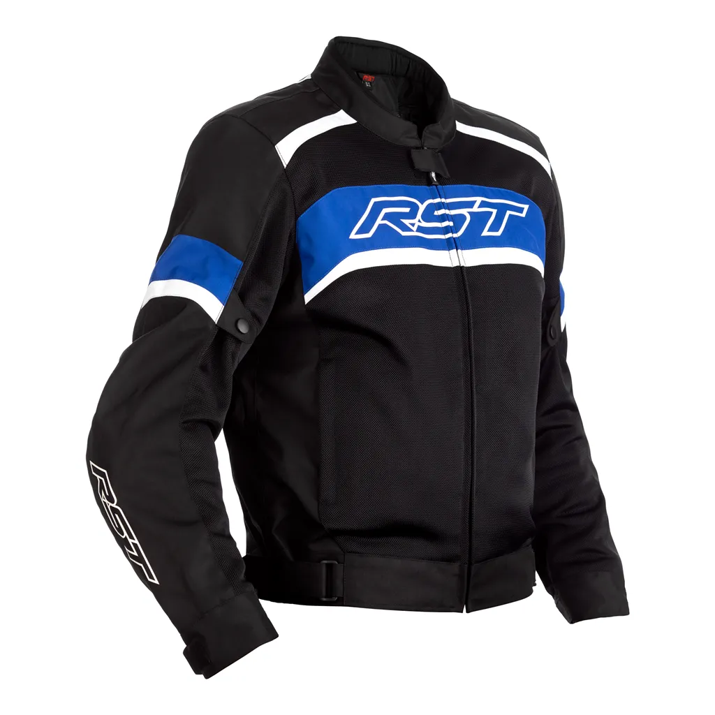 RST 102408 Pilot Air CE Textile Jacket - Black / Blue / White