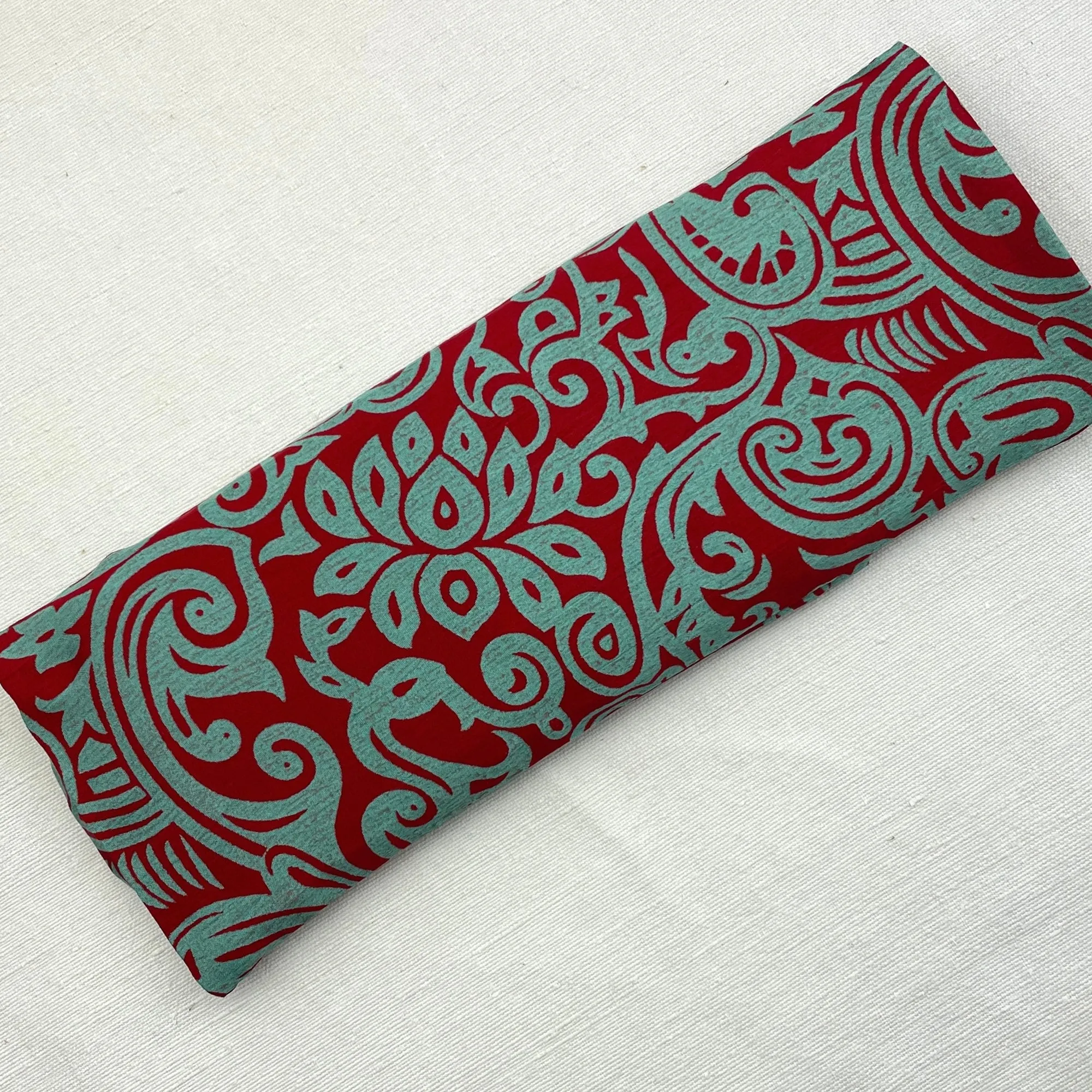 SALMEE Sari Fabric Weighted Aromatherapy Eye Pillow