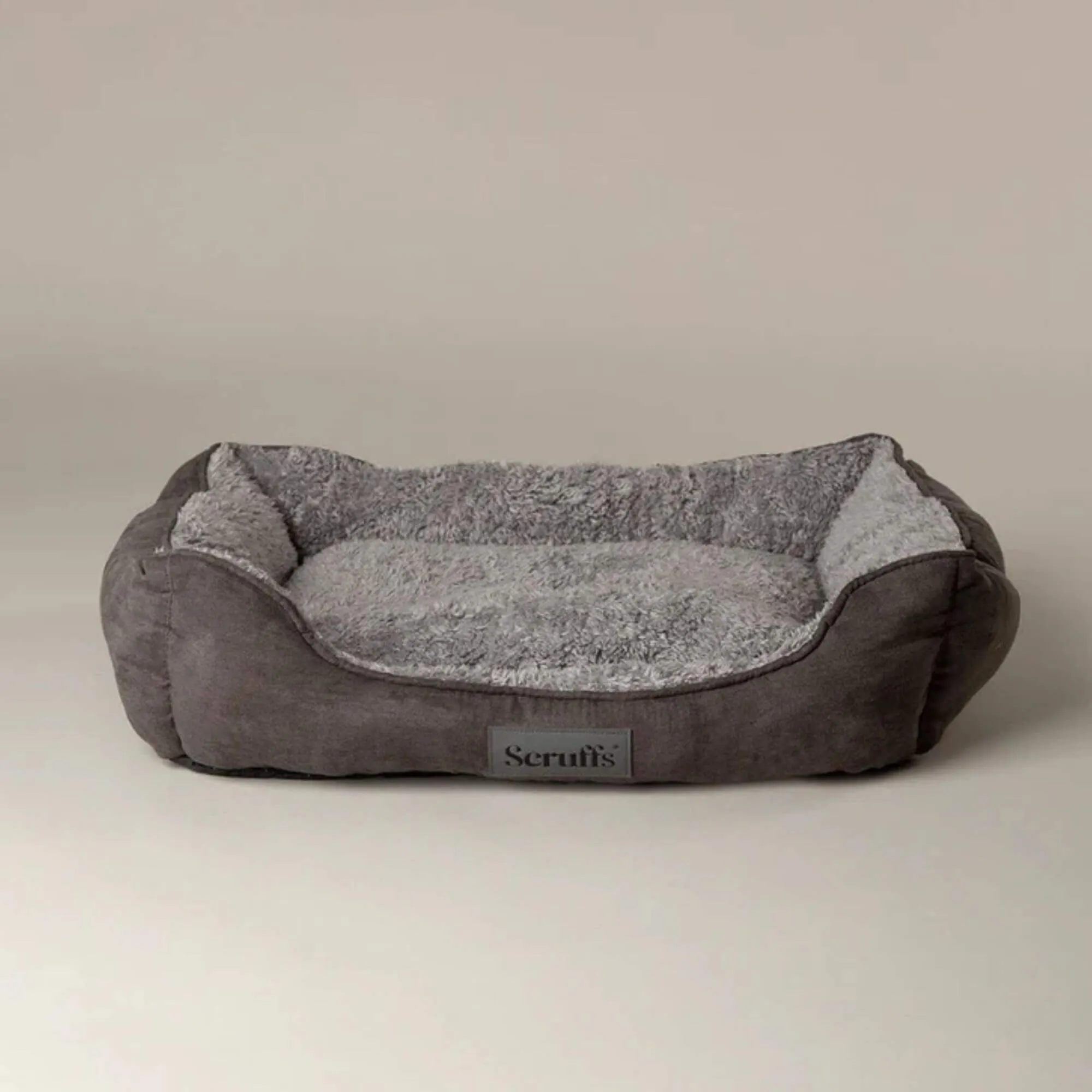 Scruffs Cosy Soft-Walled Dog Bed in Grey